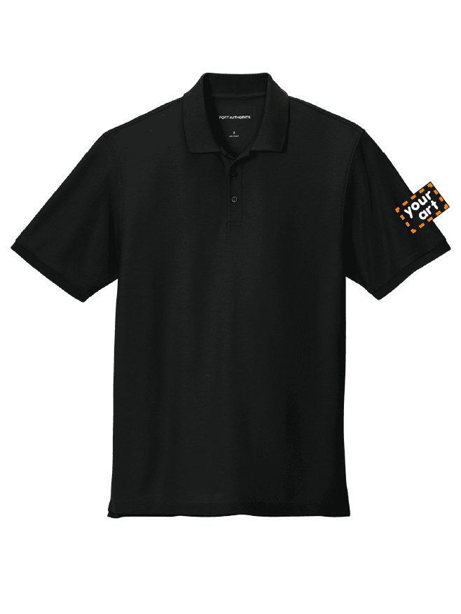 Left Sleeve decoration location