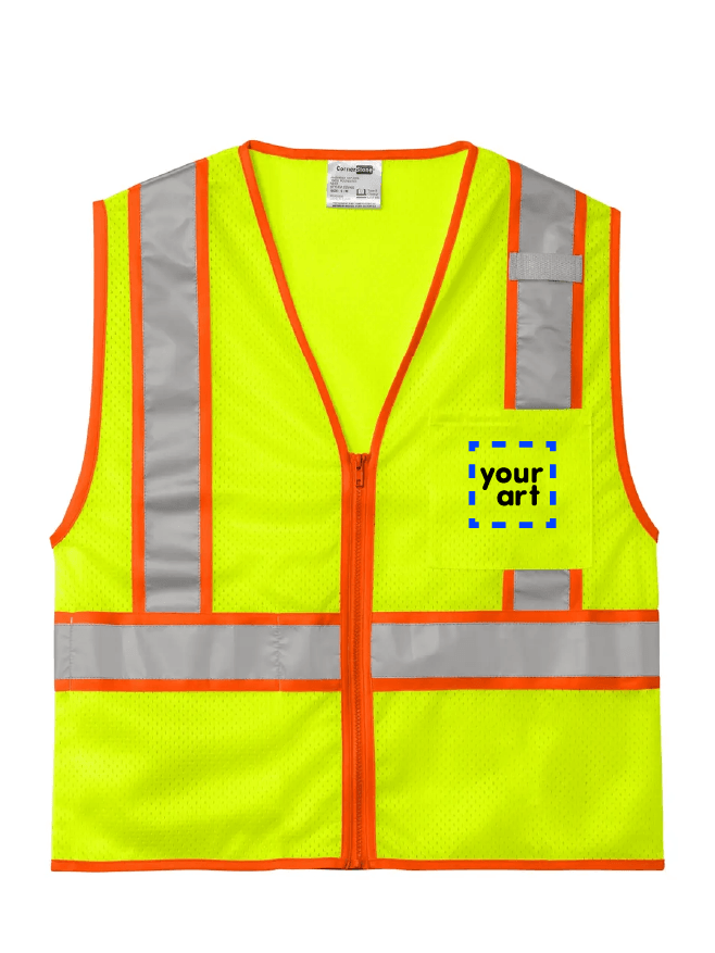 Left Chest decoration location