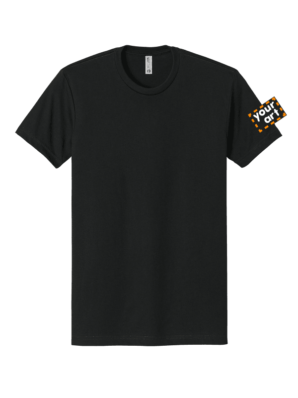 Left Sleeve decoration location